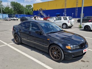2002 BMW 3 серии 320i IV (E46) Рестайлинг, чёрный, 1100000 рублей, вид 3