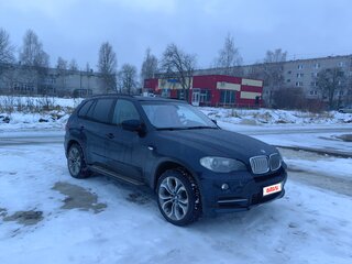 2007 BMW X5 3.0d II (E70), синий, 1590000 рублей, вид 1