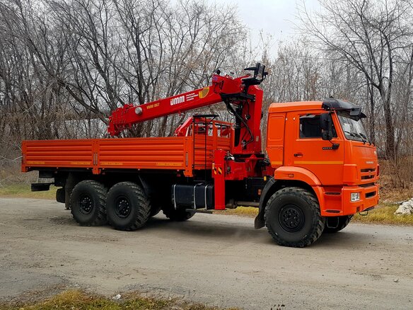2026 КамАЗ 43118, оранжевый