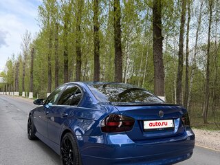 2007 BMW 3 серии 320i V (E90/E91/E92/E93), синий, 1300000 рублей, вид 5