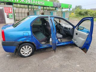 2008 Renault Logan I, синий, 130000 рублей, вид 4