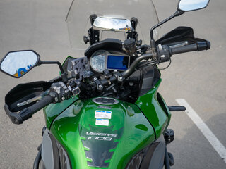 2019 Kawasaki Versys 1000, зелёный, 1350000 рублей, вид 2