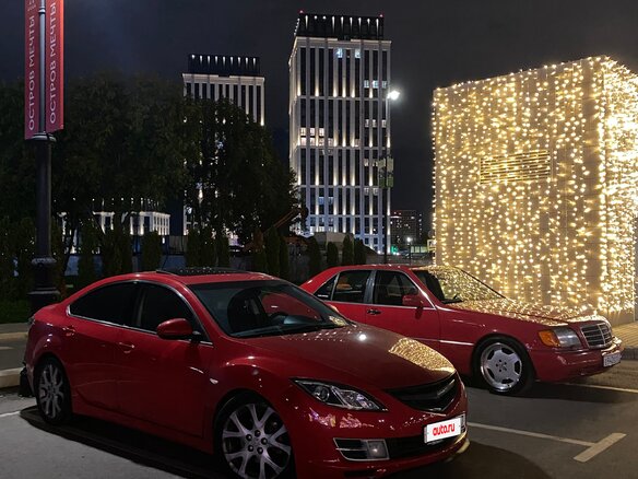 2007 Mazda 6 II (GH), красный, 625000 рублей - вид 9