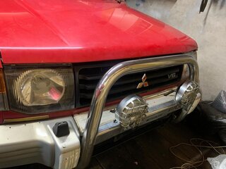 1994 Mitsubishi Pajero II, красный, 700000 рублей, вид 5