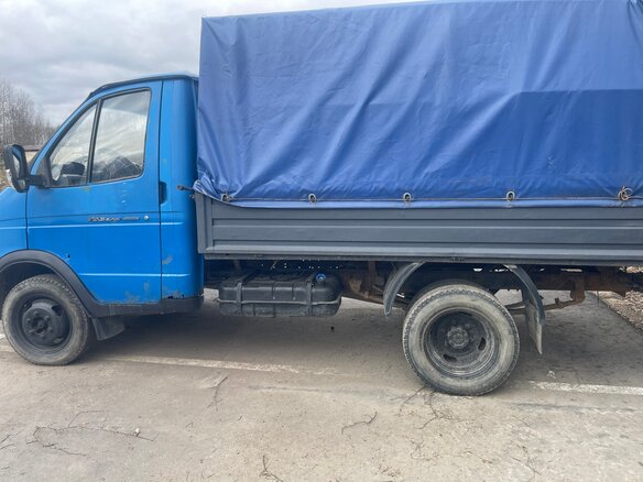 2011 ГАЗ ГАЗель (3302), синий, 400000 рублей - вид 4