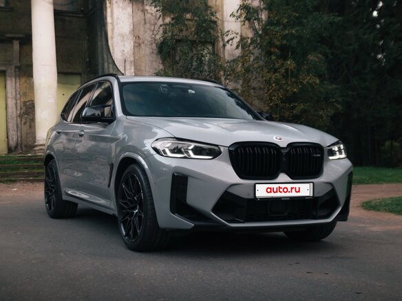 2022 BMW X3 M Competition I (F97) Рестайлинг, серый, 6000000 рублей - вид 4