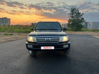 2004 Toyota Land Cruiser 100 Series Рестайлинг 1, чёрный, 1650000 рублей, вид 2