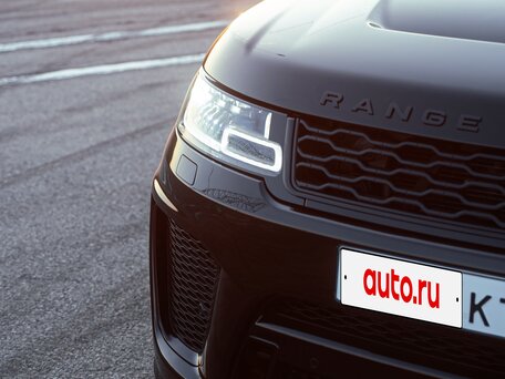 2020 Land Rover Range Rover Sport SVR II Рестайлинг, чёрный, 8400000 рублей, вид 4