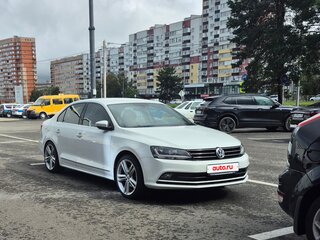 2017 Volkswagen Jetta VI Рестайлинг, белый, 1550000 рублей, вид 1