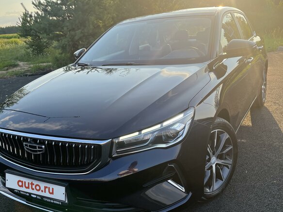 2024 Geely Emgrand II, синий, 1750000 рублей