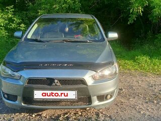 2010 Mitsubishi Lancer X, голубой, 710000 рублей, вид 1