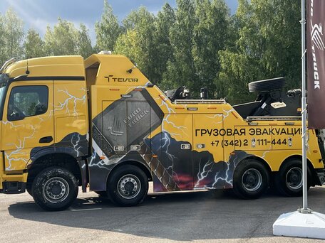 2023 Mercedes-Benz Arocs, жёлтый, 34000000 рублей, вид 5
