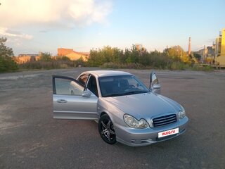 2007 Hyundai Sonata ТагАЗ IV (EF) Рестайлинг, серебристый, 500000 рублей, вид 2