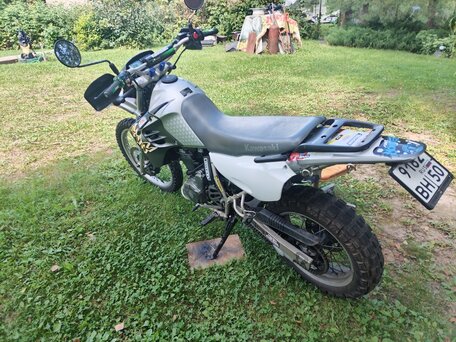 2004 Kawasaki KLR 650, синий, 310000 рублей, вид 4