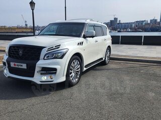 2015 Infiniti QX80 I Рестайлинг, белый, 4350000 рублей, вид 1