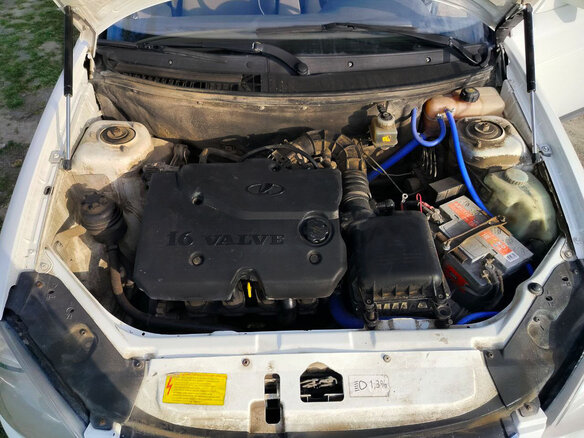 2012 Lada (ВАЗ) Priora I, белый, 350000 рублей - вид 7