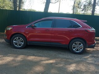 2019 Ford Edge II Рестайлинг, красный, 1874309 рублей, вид 4