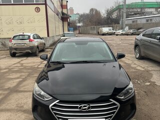 2018 Hyundai Elantra VI (AD), чёрный, 1200000 рублей, вид 1