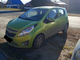 2012 Chevrolet Spark III, зелёный, 450000 рублей, вид 1