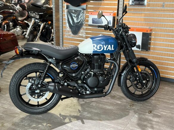 2026 Royal Enfield Hunter, синий, 439000 рублей - вид 19