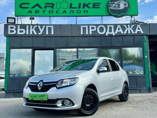 2016 Renault Logan II, серебристый, 675000 рублей, вид 2