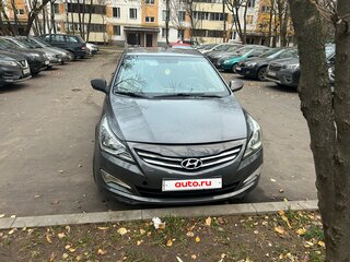 2016 Hyundai Solaris I Рестайлинг, серый, 600000 рублей, вид 1