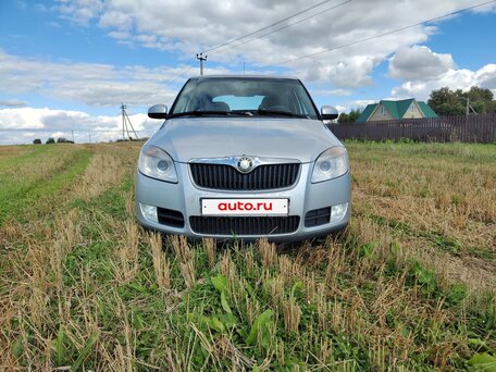 2009 Skoda Fabia II, серебристый, 550000 рублей, вид 2