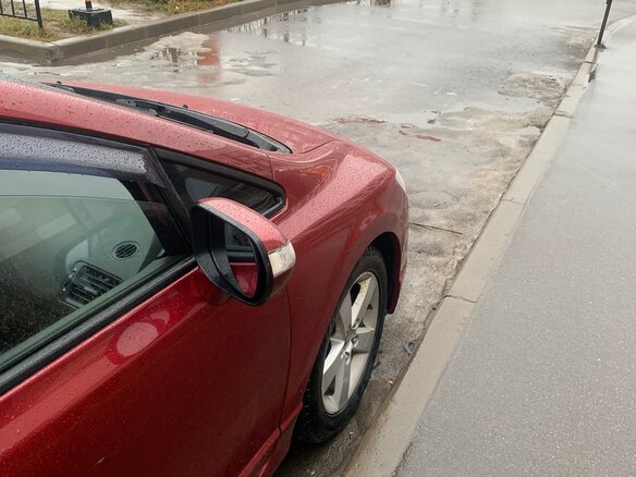 2008 Honda Civic VIII, красный, 500000 рублей - вид 20