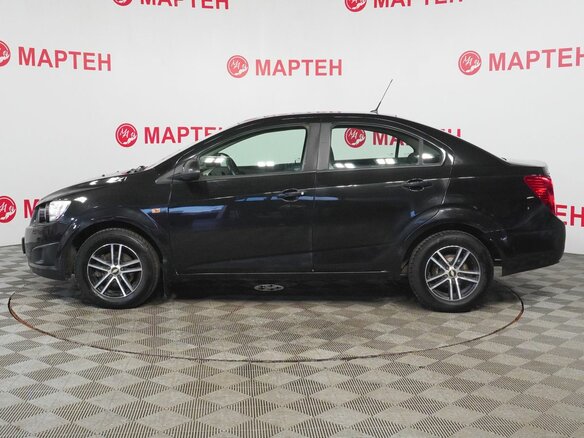 2012 Chevrolet Aveo II, чёрный, 420000 рублей - вид 8