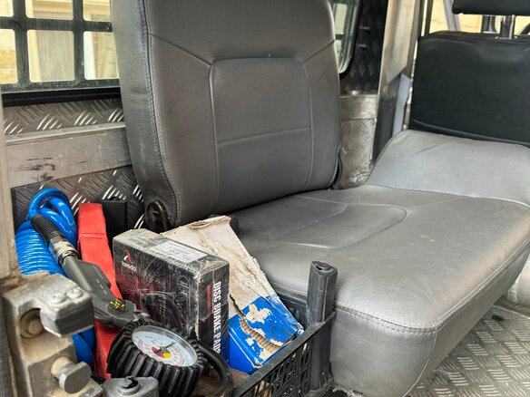 1998 Land Rover Defender 90 I, синий - вид 10