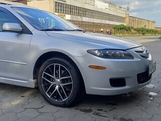 2007 Mazda 6 I (GG) Рестайлинг, серебристый, 690000 рублей, вид 4