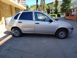 2008 Lada (ВАЗ) Kalina I, серебристый, 160000 рублей, вид 4