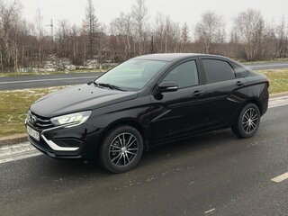 2024 Lada (ВАЗ) Vesta I Рестайлинг (NG), чёрный, 1600000 рублей, вид 3