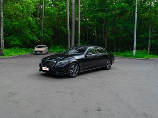 2017 Mercedes-Benz S-Класс 400 Long VI (W222, C217), чёрный, 4500000 рублей, вид 1