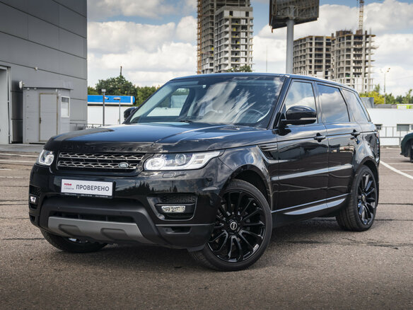 2014 Land Rover Range Rover Sport II, чёрный