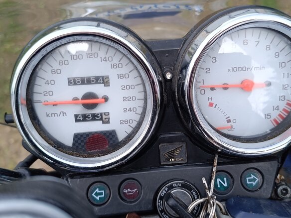 2002 Honda CB 600F Hornet, синий, 400000 рублей - вид 5