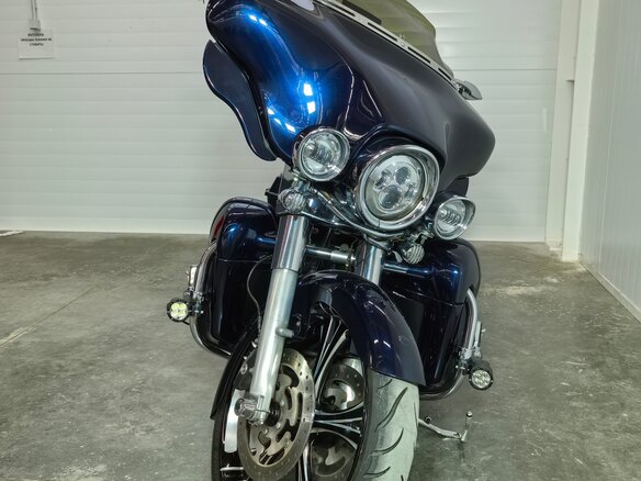 2012 Harley-Davidson Electra Glide, синий, 899000 рублей - вид 5