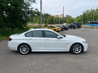 2015 BMW 5 серии 520d VI (F10/F11/F07) Рестайлинг, белый, 2040000 рублей, вид 4