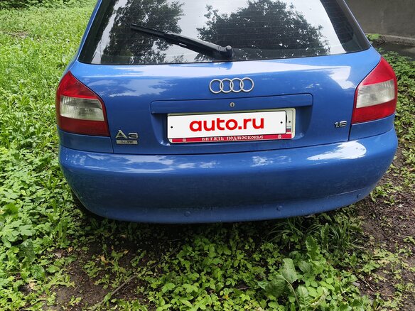 2002 Audi A3 I (8L) Рестайлинг, синий, 450000 рублей - вид 3