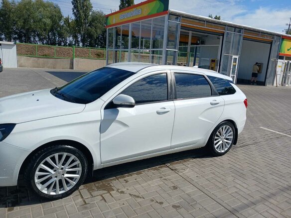 2018 Lada (ВАЗ) Vesta SW I, белый, 1300000 рублей - вид 5
