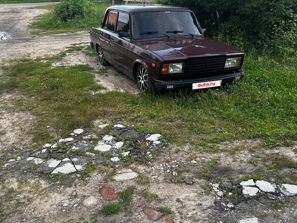 2008 Lada (ВАЗ) 2107, пурпурный, 350000 рублей - вид 5