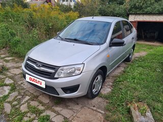 2015 Lada (ВАЗ) Granta I, серебристый, 560000 рублей, вид 1
