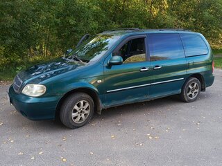 2004 Kia Carnival I Рестайлинг, зелёный, 339000 рублей, вид 2