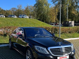 2013 Mercedes-Benz S-Класс 500 Long VI (W222, C217), чёрный, 3000000 рублей, вид 2