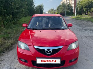 2008 Mazda 3 I (BK) Рестайлинг, красный, 600000 рублей, вид 1