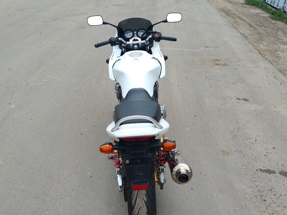 2009 Honda CB 400 Super Four, белый, 449000 рублей - вид 7