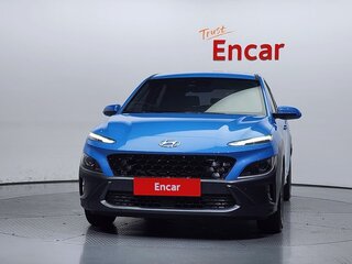 2022 Hyundai Kona I Рестайлинг, синий, 1840007 рублей, вид 2