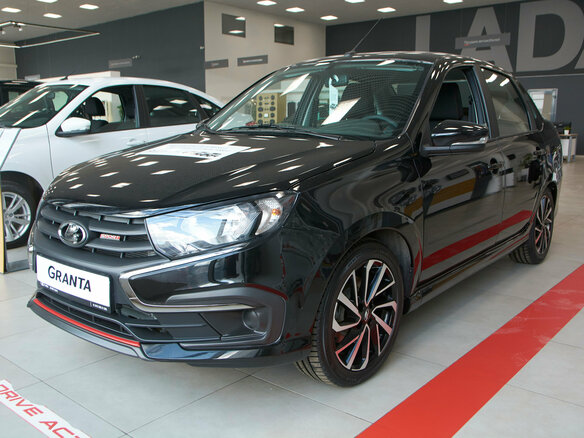 2026 Lada (ВАЗ) Granta Sport I Рестайлинг, чёрный, 1540000 рублей