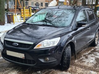 2010 Ford Focus II Рестайлинг, чёрный, 675000 рублей, вид 2