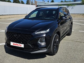2019 Hyundai Santa Fe IV, чёрный, 4000000 рублей, вид 1